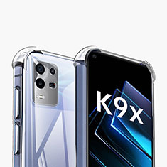 Ultra-thin Transparent TPU Soft Case T02 for Oppo K9X 5G Clear
