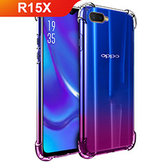 Ultra-thin Transparent TPU Soft Case T02 for Oppo R15X Clear