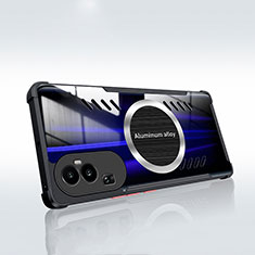 Ultra-thin Transparent TPU Soft Case T02 for Oppo Reno10 Pro+ Plus 5G Black