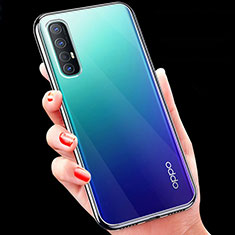 Ultra-thin Transparent TPU Soft Case T02 for Oppo Reno3 Clear