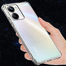 Ultra-thin Transparent TPU Soft Case T02 for Realme 10 4G Clear