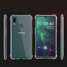 Ultra-thin Transparent TPU Soft Case T02 for Samsung Galaxy A10s Clear