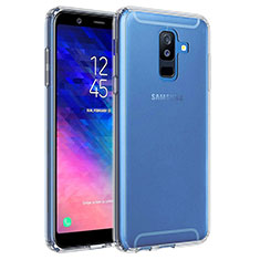 Ultra-thin Transparent TPU Soft Case T02 for Samsung Galaxy A6 Plus (2018) Clear