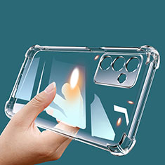 Ultra-thin Transparent TPU Soft Case T02 for Samsung Galaxy M23 5G Clear