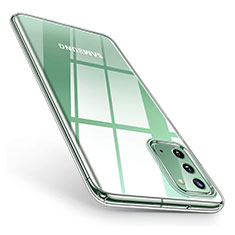 Ultra-thin Transparent TPU Soft Case T02 for Samsung Galaxy Note 20 5G Clear