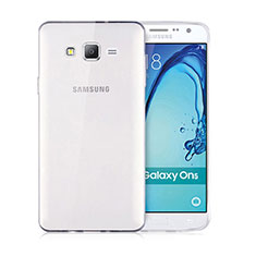 Ultra-thin Transparent TPU Soft Case T02 for Samsung Galaxy On5 G550FY Clear