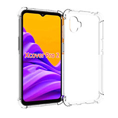 Ultra-thin Transparent TPU Soft Case T02 for Samsung Galaxy Xcover Pro 2 5G Clear