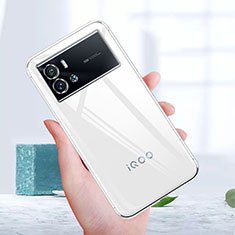 Ultra-thin Transparent TPU Soft Case T02 for Vivo iQOO 9 5G Clear