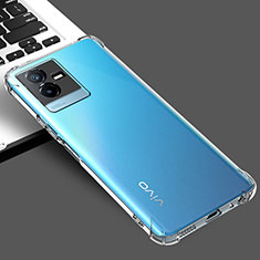 Ultra-thin Transparent TPU Soft Case T02 for Vivo T2x 5G Clear