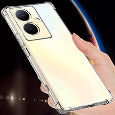 Ultra-thin Transparent TPU Soft Case T02 for Vivo Y78 5G Clear