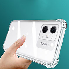 Ultra-thin Transparent TPU Soft Case T02 for Xiaomi Redmi Note 12R Pro 5G Clear