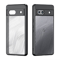 Ultra-thin Transparent TPU Soft Case T03 for Google Pixel 7a 5G Black