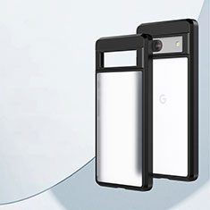 Ultra-thin Transparent TPU Soft Case T03 for Google Pixel 7a 5G Black