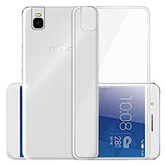 Ultra-thin Transparent TPU Soft Case T03 for Huawei Honor 7i shot X Clear