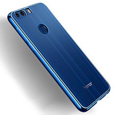 Ultra-thin Transparent TPU Soft Case T03 for Huawei Honor 8 Blue