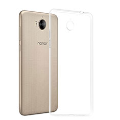 Ultra-thin Transparent TPU Soft Case T03 for Huawei Y6 (2017) Clear