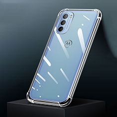 Ultra-thin Transparent TPU Soft Case T03 for Motorola Moto G31 Clear