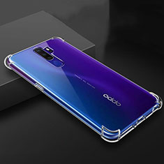 Ultra-thin Transparent TPU Soft Case T03 for Oppo A5 (2020) Clear