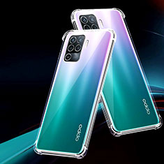 Ultra-thin Transparent TPU Soft Case T03 for Oppo A94 4G Clear
