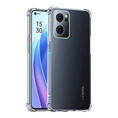 Ultra-thin Transparent TPU Soft Case T03 for Oppo Find X5 Lite 5G Clear