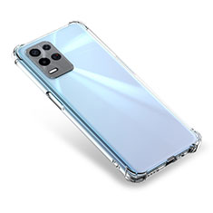 Ultra-thin Transparent TPU Soft Case T03 for Oppo K9X 5G Clear