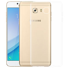 Ultra-thin Transparent TPU Soft Case T03 for Samsung Galaxy C5 Pro C5010 Clear