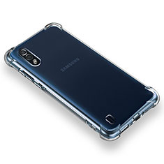 Ultra-thin Transparent TPU Soft Case T03 for Samsung Galaxy M01 Clear