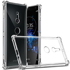 Ultra-thin Transparent TPU Soft Case T03 for Sony Xperia XZ2 Clear