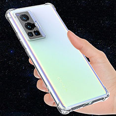 Ultra-thin Transparent TPU Soft Case T03 for Vivo X70 5G Clear