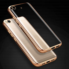 Ultra-thin Transparent TPU Soft Case T03 for Xiaomi Mi 5S 4G Gold