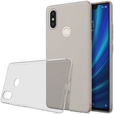 Ultra-thin Transparent TPU Soft Case T03 for Xiaomi Mi 8 SE Gray