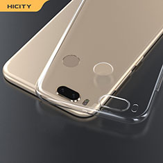 Ultra-thin Transparent TPU Soft Case T03 for Xiaomi Mi A1 Clear