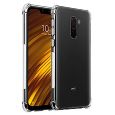 Ultra-thin Transparent TPU Soft Case T03 for Xiaomi Pocophone F1 Clear