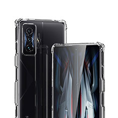 Ultra-thin Transparent TPU Soft Case T03 for Xiaomi Redmi K50 Gaming AMG F1 5G Clear