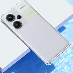 Ultra-thin Transparent TPU Soft Case T03 for Xiaomi Redmi Note 13 Pro+ Plus 5G Clear