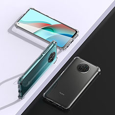 Ultra-thin Transparent TPU Soft Case T03 for Xiaomi Redmi Note 9T 5G Clear