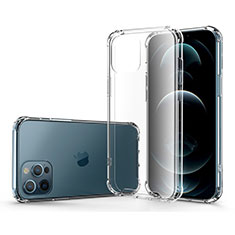 Ultra-thin Transparent TPU Soft Case T04 for Apple iPhone 12 Pro Max Clear