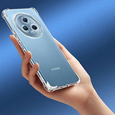 Ultra-thin Transparent TPU Soft Case T04 for Huawei Honor Magic5 5G Clear