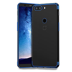 Ultra-thin Transparent TPU Soft Case T04 for OnePlus 5T A5010 Blue