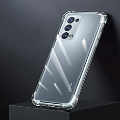 Ultra-thin Transparent TPU Soft Case T04 for Oppo Reno6 Pro+ Plus 5G Clear
