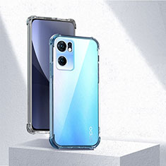 Ultra-thin Transparent TPU Soft Case T04 for Oppo Reno7 SE 5G Clear