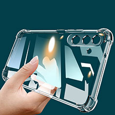 Ultra-thin Transparent TPU Soft Case T04 for Samsung Galaxy A35 5G Clear
