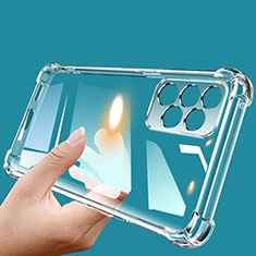 Ultra-thin Transparent TPU Soft Case T04 for Samsung Galaxy A52 5G Clear