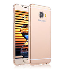 Ultra-thin Transparent TPU Soft Case T04 for Samsung Galaxy C5 Pro C5010 Clear