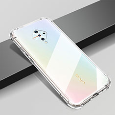 Ultra-thin Transparent TPU Soft Case T04 for Vivo S1 Pro Clear