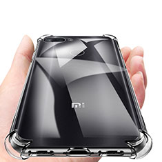 Ultra-thin Transparent TPU Soft Case T04 for Xiaomi Mi 8 Lite Clear