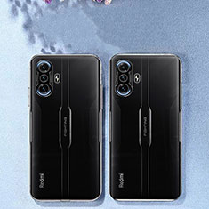 Ultra-thin Transparent TPU Soft Case T04 for Xiaomi Poco F3 GT 5G Clear