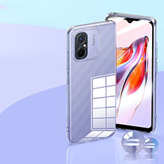 Ultra-thin Transparent TPU Soft Case T04 for Xiaomi Redmi 12C 4G Clear