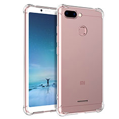 Ultra-thin Transparent TPU Soft Case T04 for Xiaomi Redmi 6 Clear