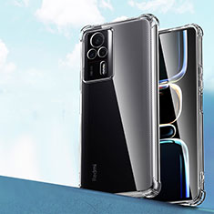 Ultra-thin Transparent TPU Soft Case T04 for Xiaomi Redmi K60E 5G Clear